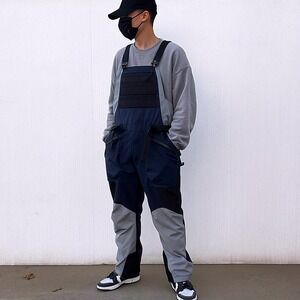 Reindee Lusion Waterproof Overalls Mens Small Blue Cordura‎ Snow Bib Ski Pants